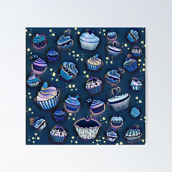 Item preview, Midnight Cupcake designed and sold by NolaJere.