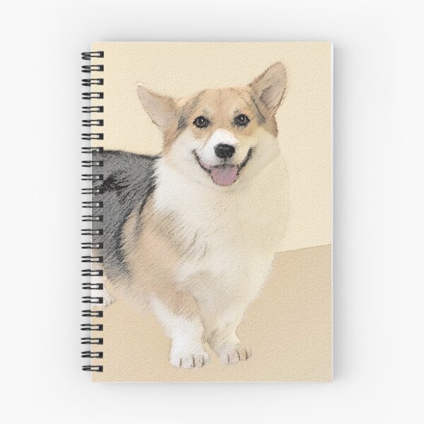 Item preview, Pembroke Welsh Corgi Painting - Original Dog Art designed and sold by alpendesigns.