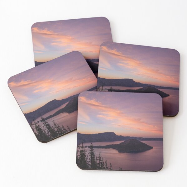 Item preview, Sunset, Crater Lake National Park, Discovery Point, Rim Drive designed and sold by AvocaSpring.