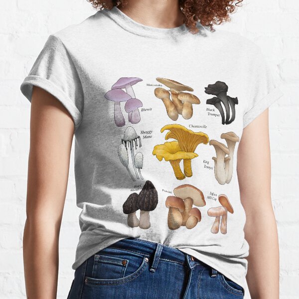 Edible Mushrooms Classic T-Shirt