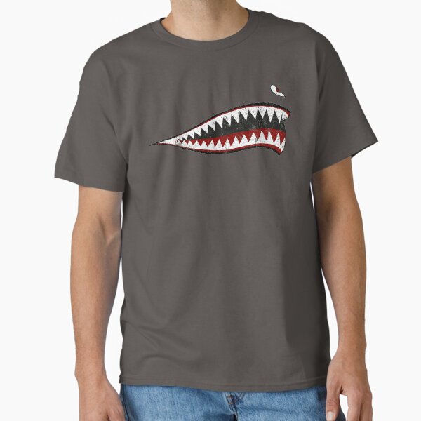 Item preview, Shark Teeth P-40 Warhawk Nose Art WWII WW2 Airplane Vintage designed and sold by RealPilotDesign.