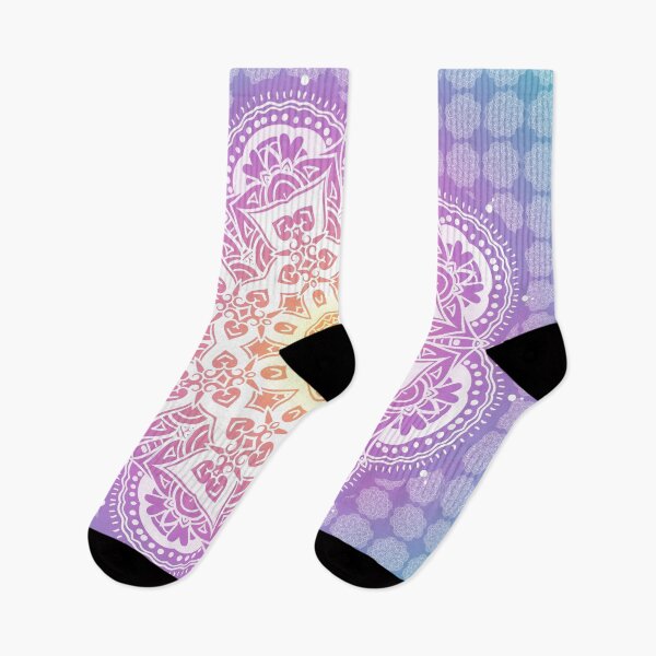 Item preview, Three colored gradient Mandala designed and sold by bohoDecor.