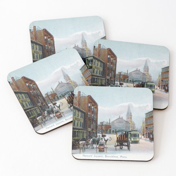 Item preview, 1905 Harvard Square Brookline Massachusetts designed and sold by historicimage.