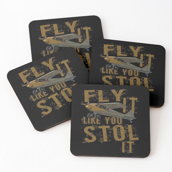 Item preview, Fly it like you STOL it | Funny Bush flying Airplane Pilot Design designed and sold by RealPilotDesign.