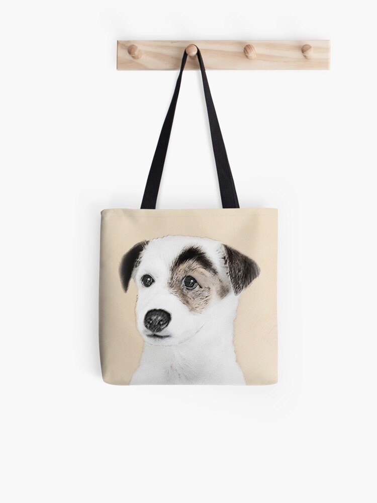 jack russell tote bag