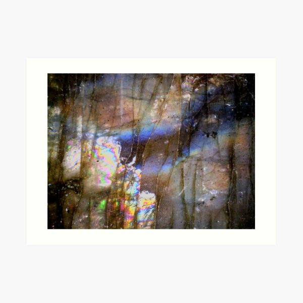 Warrior Rainbow (Labradorite) Art Print