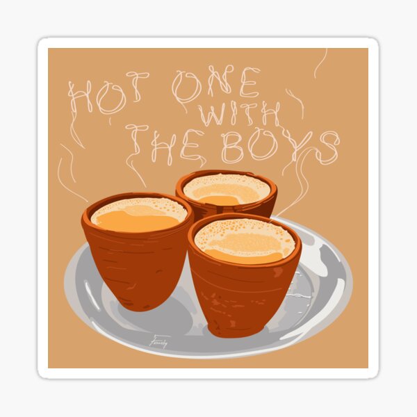 Hot One With the Boys Sticker