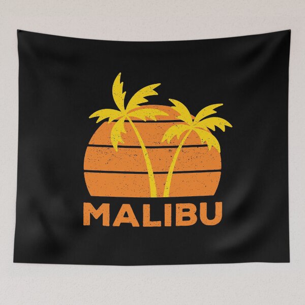 Item preview, Malibu Retro designed and sold by teesaurus.
