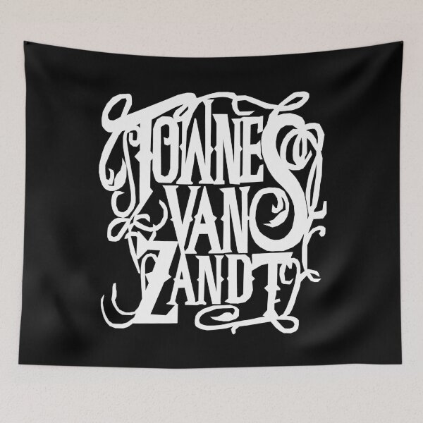 Item preview, Townes Van Zandt (white) designed and sold by EmptyWearStuff.