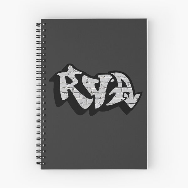 Item preview, RVA Logo Richmond Virginia- Graffiti on White Wall designed and sold by L.  E. Woodson.