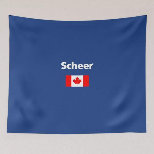 Item preview, Andrew Scheer Canada Canadian Flag Dark Color designed and sold by TinyStarCanada.