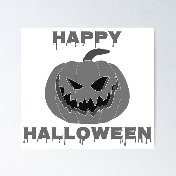 Item preview, Jack O'Lantern HH BW designed and sold by Comfortize.