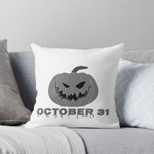 Item preview, Jack O'Lantern OCT 31 BW designed and sold by Comfortize.