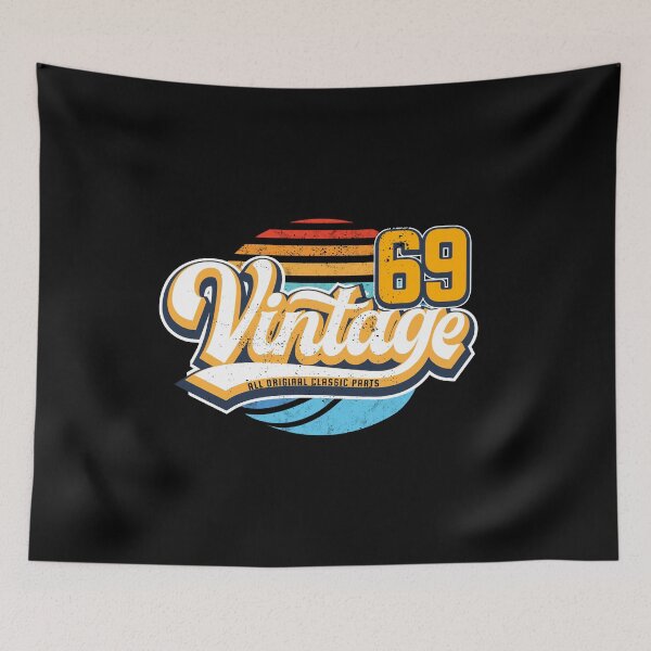Item preview, Vintage 1969 all original parts 50th birthday gifts for women and men designed and sold by Scoopivich.
