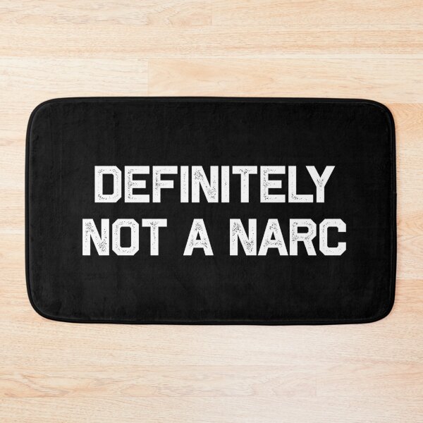 Item preview, Definitely Not A Narc Halloween Cop Costume designed and sold by d247.