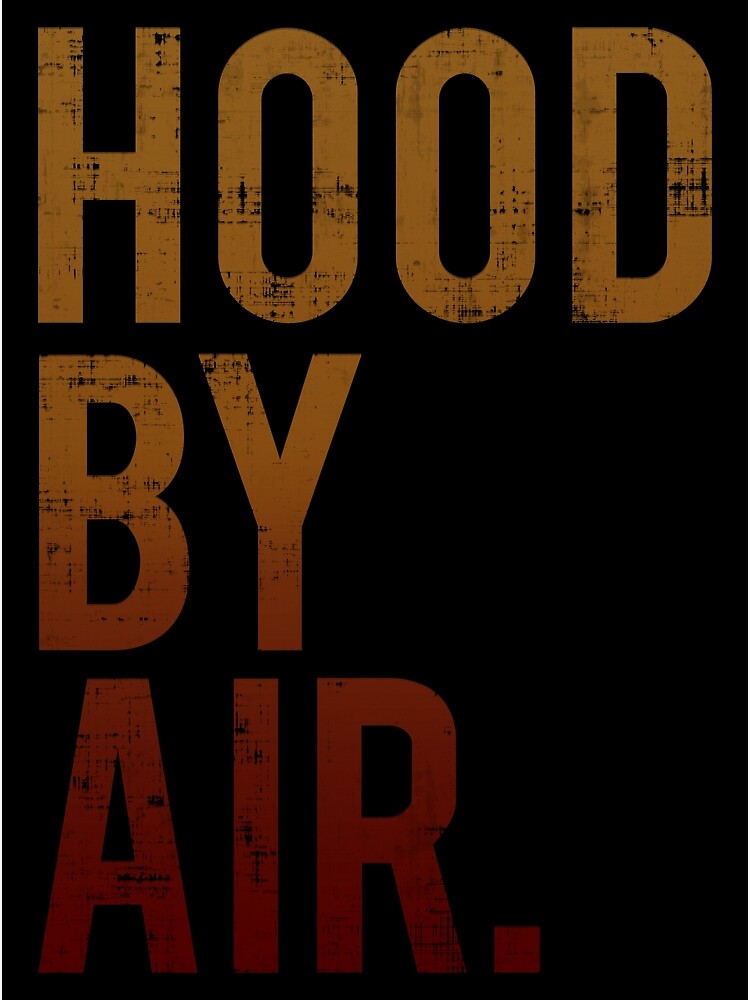 Disover Hood By Air HBA Premium Matte Vertical Poster