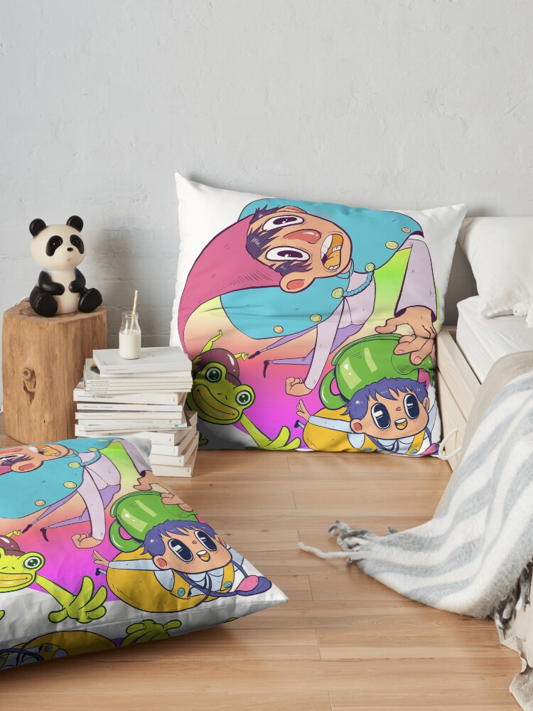 Alternate view of Over the Garden Warp Floor Pillow