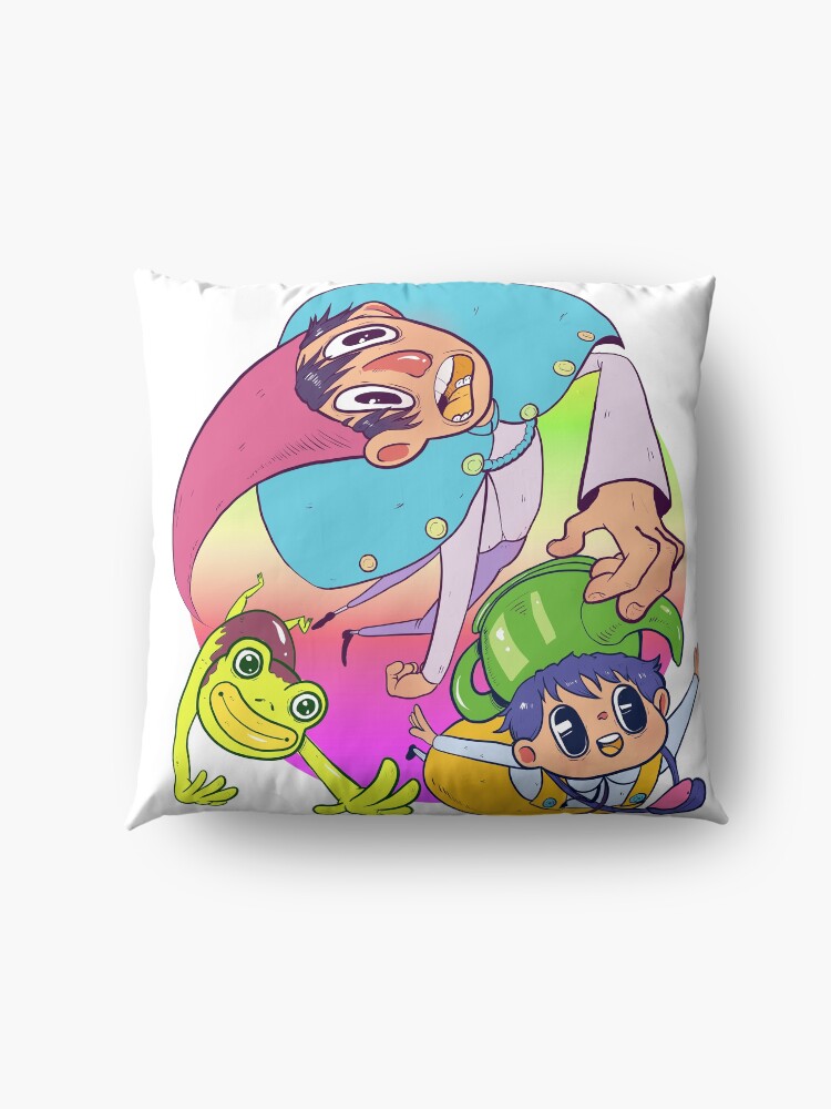Alternate view of Over the Garden Warp Floor Pillow