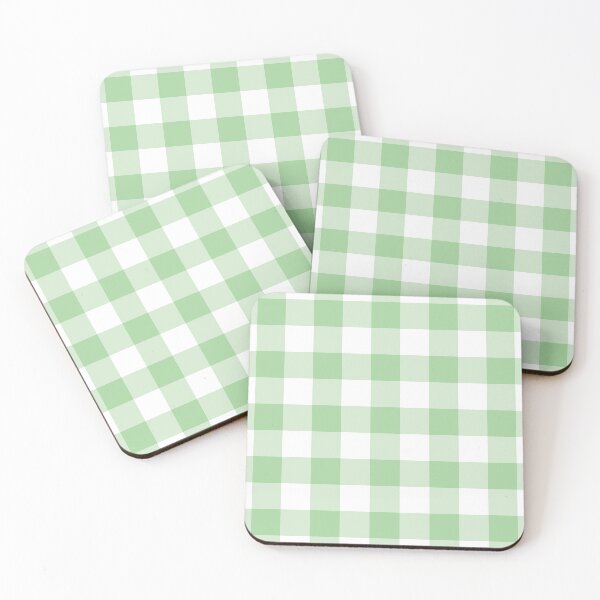 Item preview, Mint Plaid Pattern designed and sold by Cool Fun  Awesome Time.