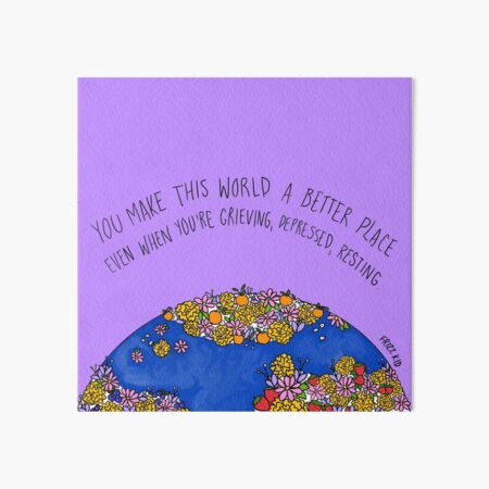A Better Place Art Board Print