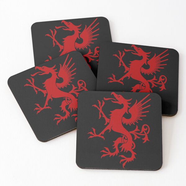 Item preview, Mythical Griffin Red designed and sold by karwilberevivalcollection.