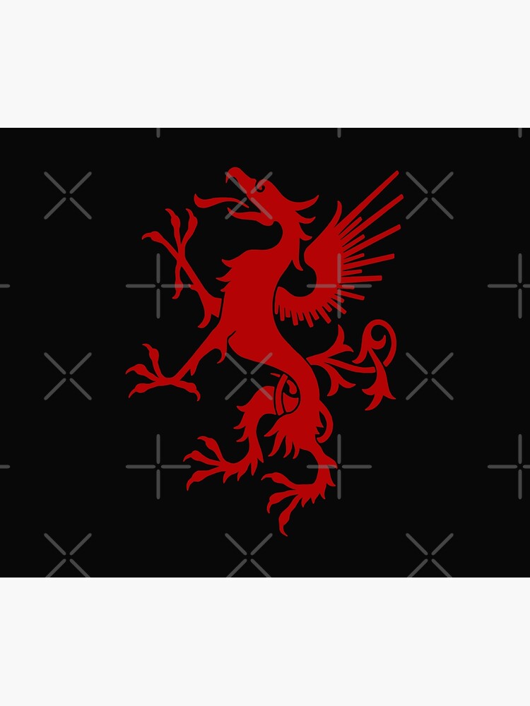 Mythical Griffin Red by karwilbedesigns