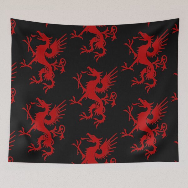 Item preview, Mythical Griffin Red designed and sold by karwilberevivalcollection.
