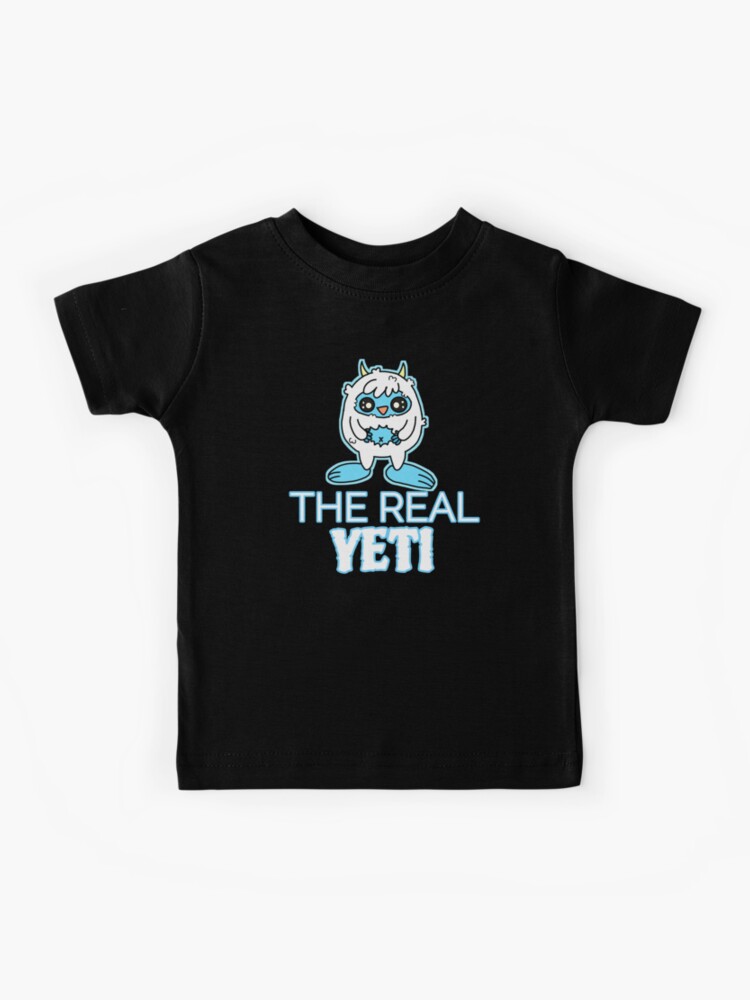 Yeti !! Kids T-Shirt for Sale by lunaticpark