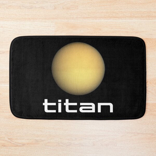 Artikelvorschau, Sonnensystem Saturn Mond Titan Weltraum Astronomie entworfen und verkauft von Creekman Designs.