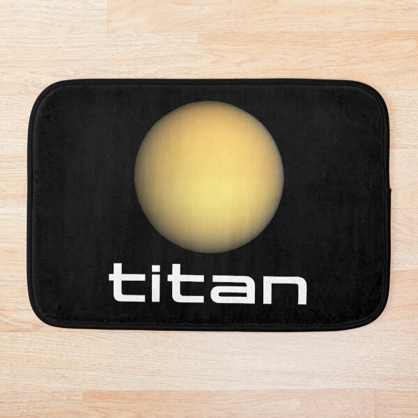 Item preview, Solar System Saturn Moon Titan Space Astronomy designed and sold by Creekman Designs.