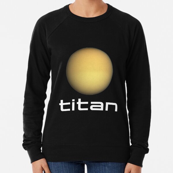 Item preview, Solar System Saturn Moon Titan Space Astronomy designed and sold by Creekman Designs.
