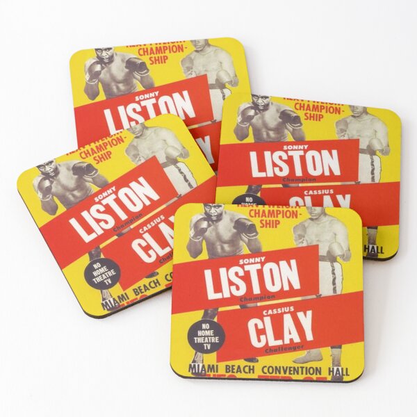 Item preview, Cassius Clay (Ali) vs Sonny Liston - February 25th, 1964 designed and sold by RogerMurdock.