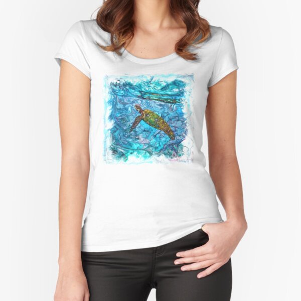 The Atlas of Dreams - Color Plate 234 Fitted Scoop T-Shirt