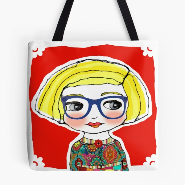 Item preview, cool girls wear glasses -- birdie designed and sold by ruby + acorn.