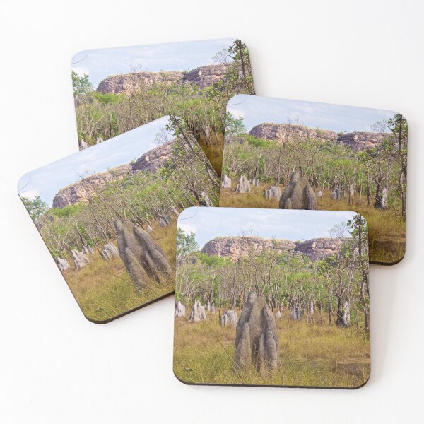 Item preview, NT ~ Hawks Dreaming, Northern Territory, Termite Mounds by David Irwin 23919 designed and sold by tasmanianartist.