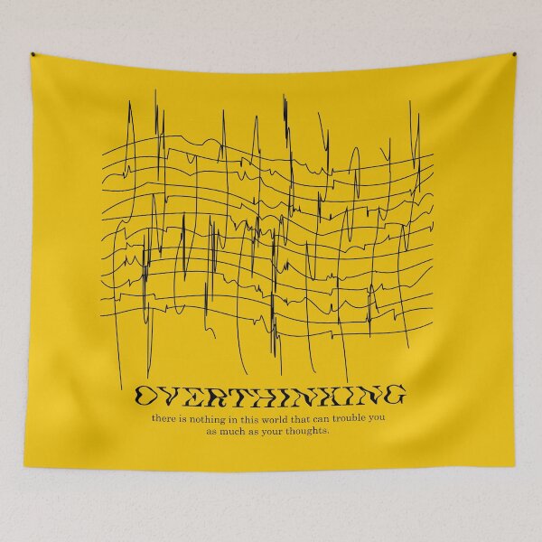 Item preview, THE OVERTHINKER BRAIN WAVES designed and sold by since-dayone.
