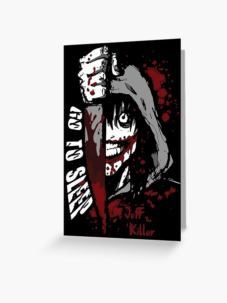 Jeff The Killer - Go to Sleep Poster for Sale by StatueGalaxy