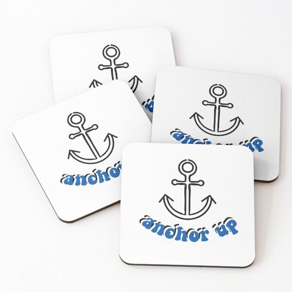 Item preview, anchor up sticker designed and sold by Tess & Phoebe Diamond.