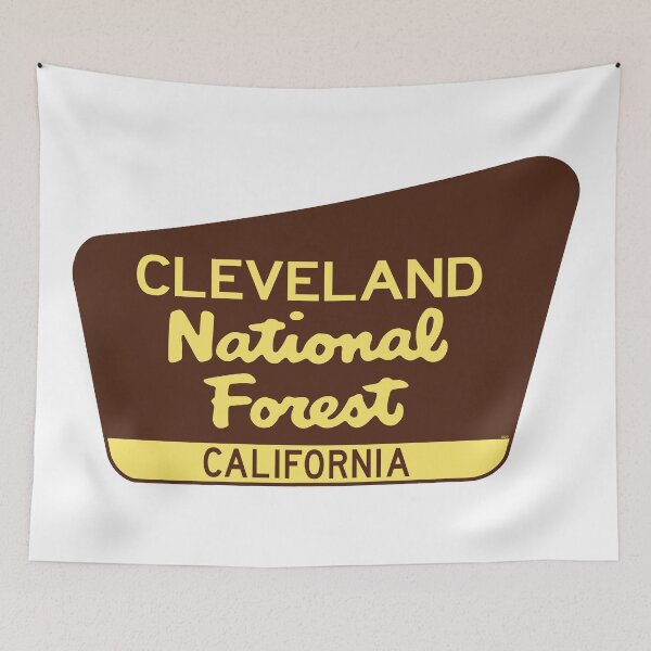Item preview, Cleveland National Forest California Laptop Luggage Bumper  designed and sold by DESTINATIONS DECAL.
