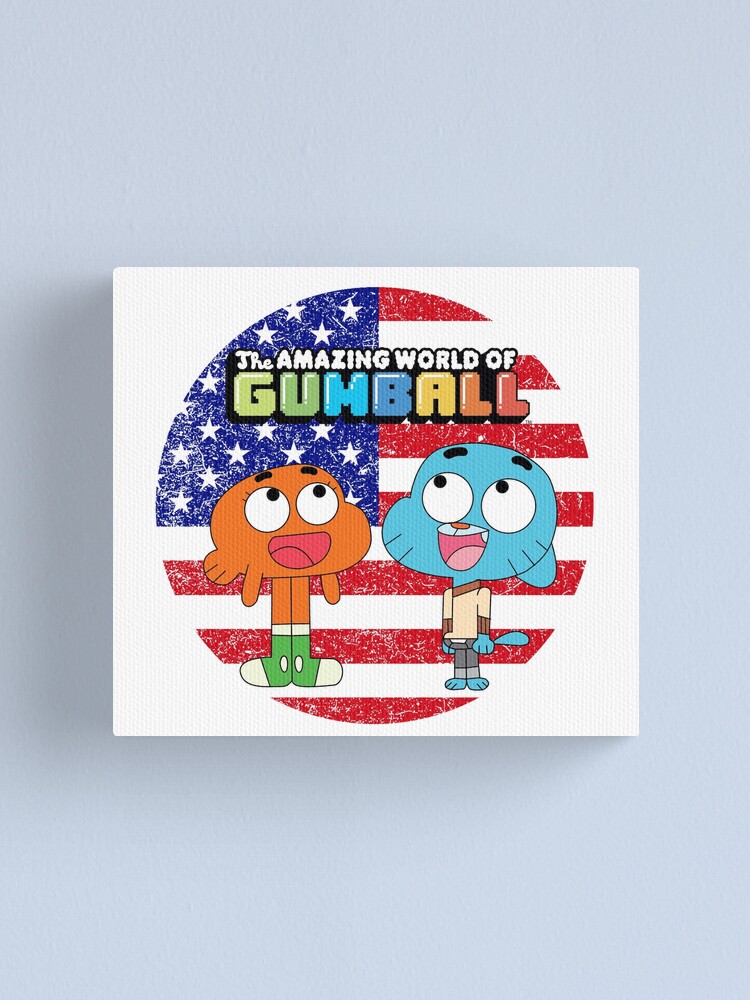 Alternate view of The amazing world of Gumball™, Gumball and Darwin Canvas Print