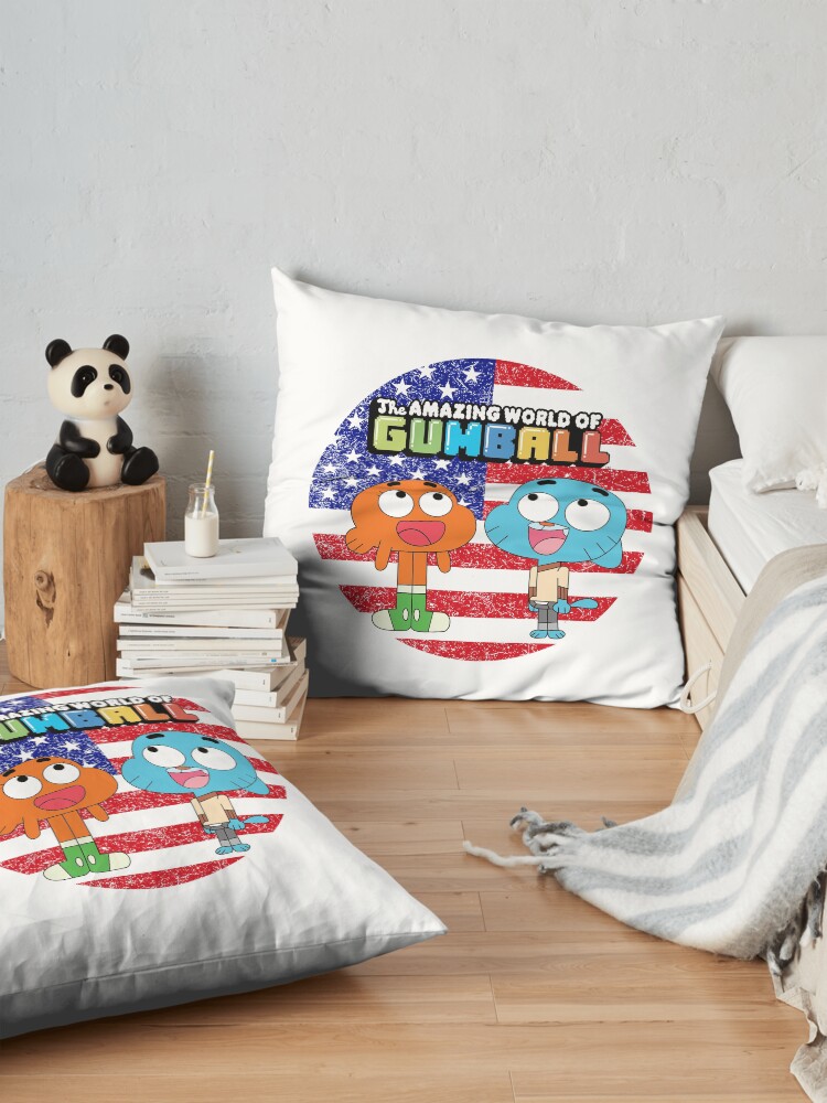Alternate view of The amazing world of Gumball™, Gumball and Darwin Floor Pillow