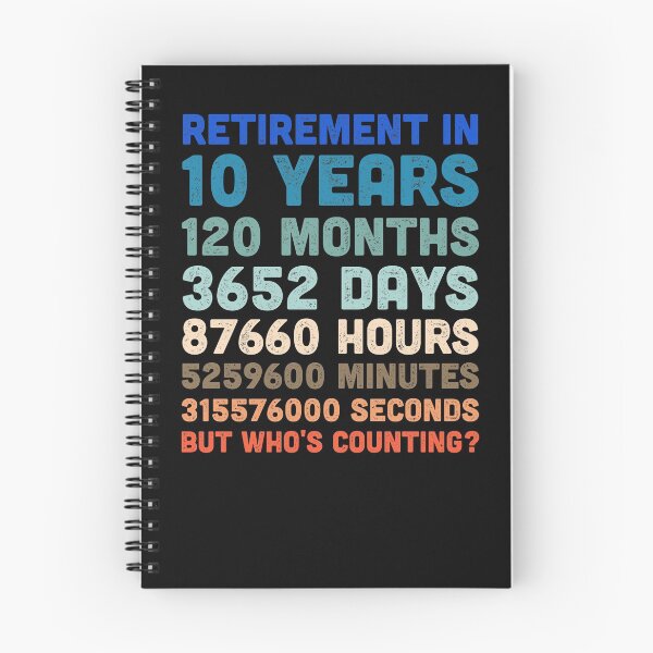 Item preview, 10 Ten Years Til Retirement Countdown designed and sold by MomGifts.