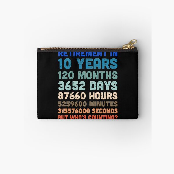 Item preview, 10 Ten Years Til Retirement Countdown designed and sold by MomGifts.