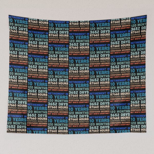 Item preview, 10 Ten Years Til Retirement Countdown designed and sold by MomGifts.