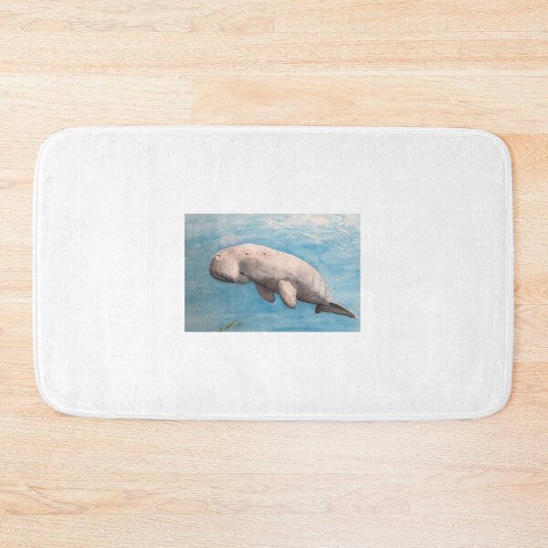 Item preview, Watercolour Dugong designed and sold by ChrissyWild.
