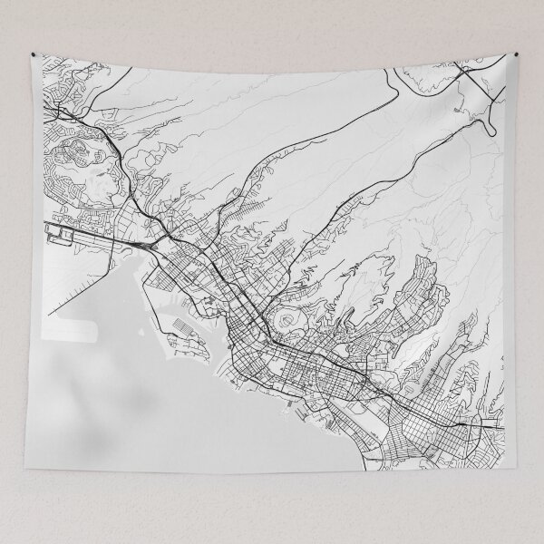 Item preview, Honolulu Map designed and sold by Kara515.