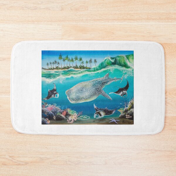 Item preview, Whale Shark and Manta's Reef designed and sold by Kyra C. Kalageorgi.