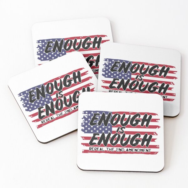 Item preview, Enough is Enough | Repeal the 2nd Amendment designed and sold by 8645th.