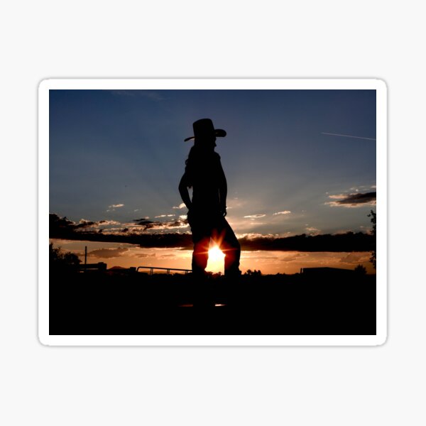 Sunset Cowgirl Gifts Merchandise Redbubble