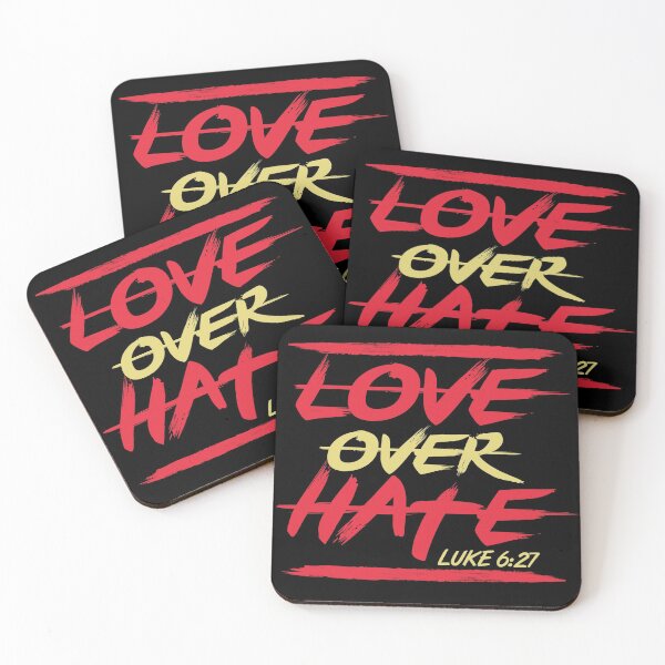 Item preview, Love Over Hate Luke 6:27 designed and sold by Broken Concrete.